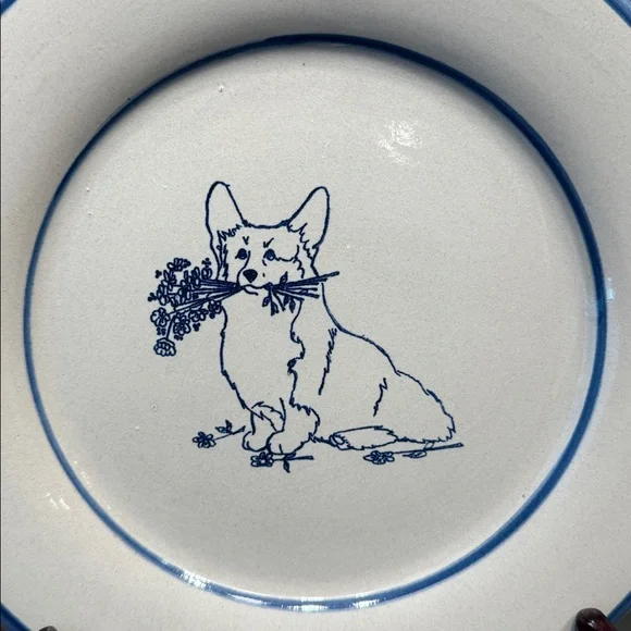 Louisville Stoneware Dog Plate - Picture 2 of 5